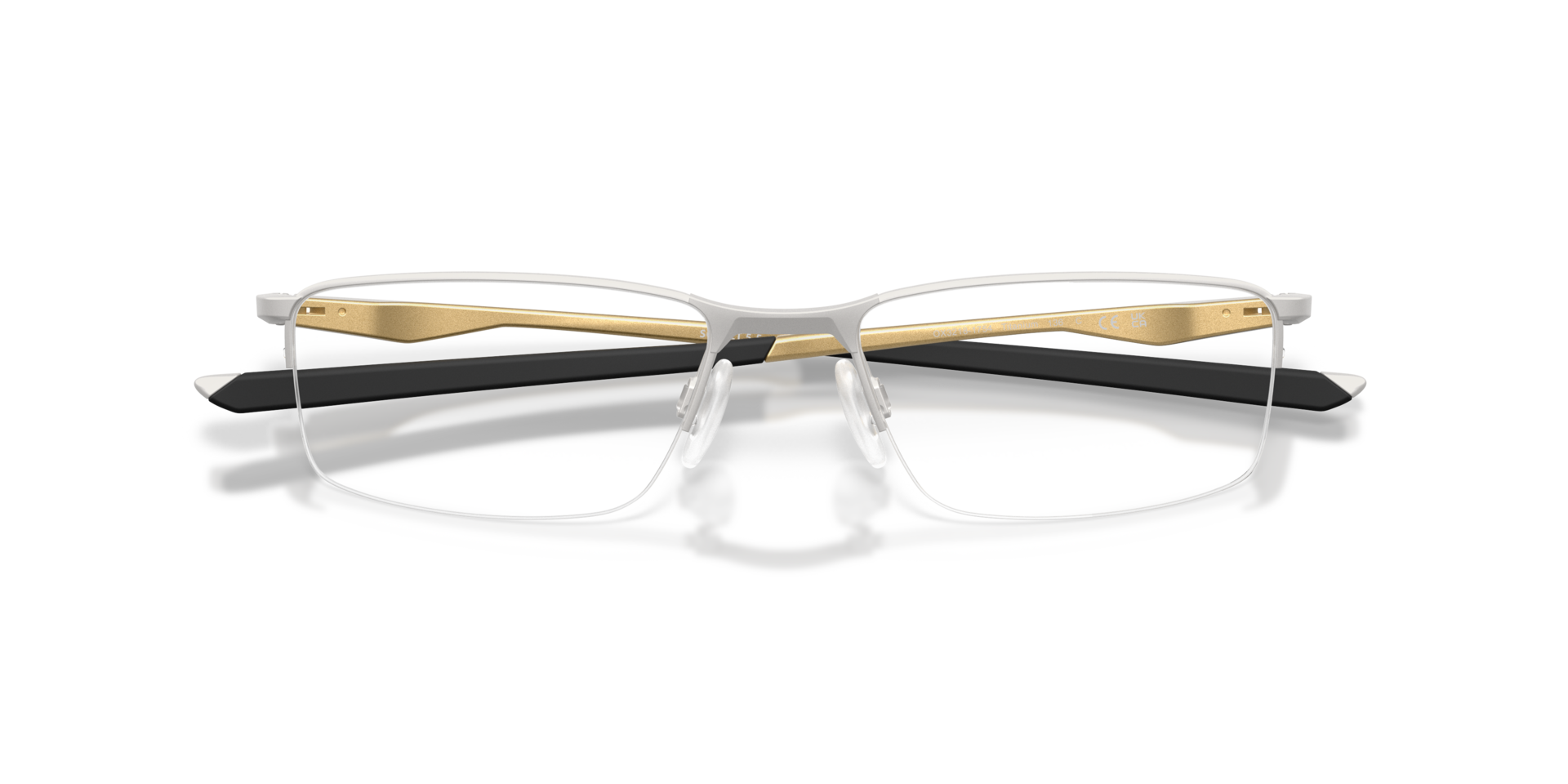Oakley OX3218 Socket 5.5 Alloy Collection Rectangle Eyeglasses - Titanium