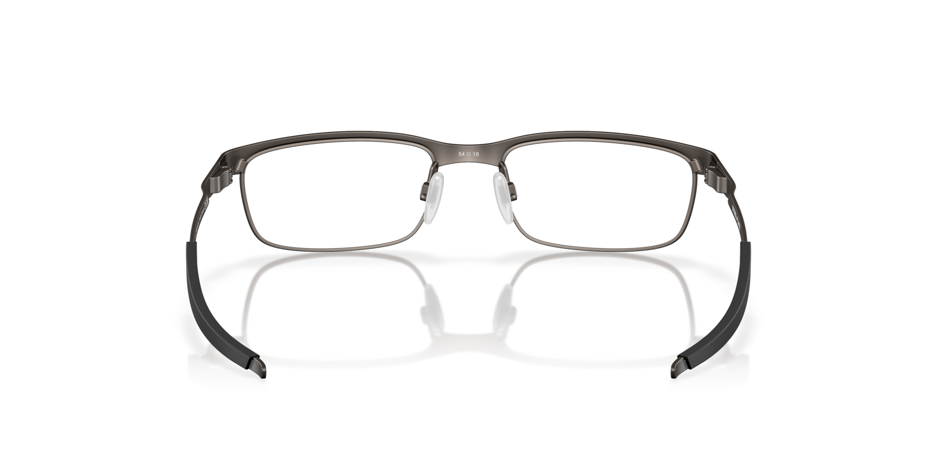 Oakley OX3222 Steel Plate Rectangle Eyeglasses - Powder Cement