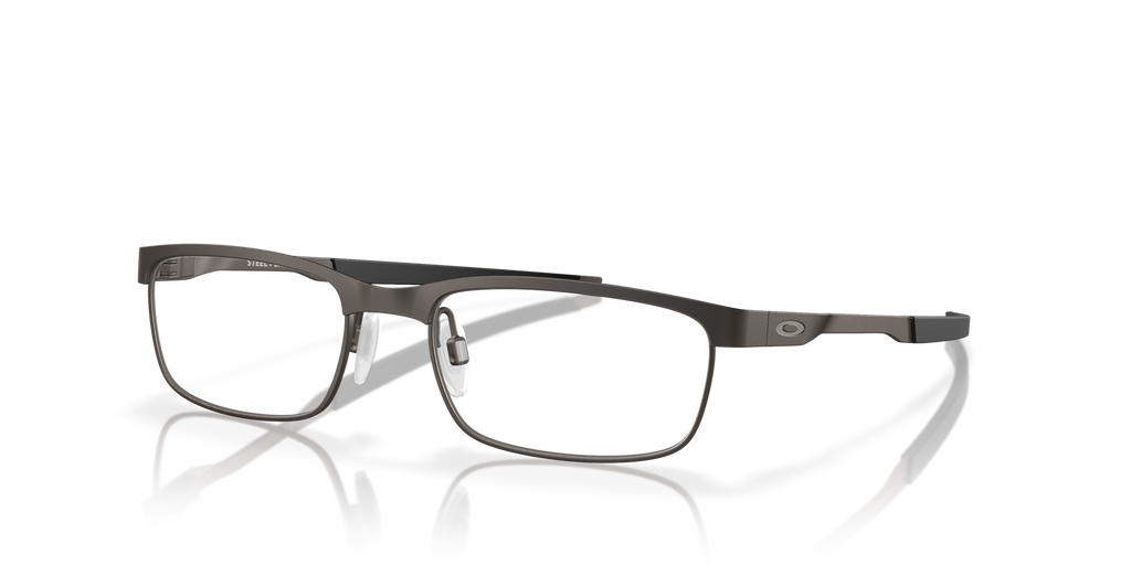 Oakley OX3222 Steel Plate Rectangle Eyeglasses - Powder Cement