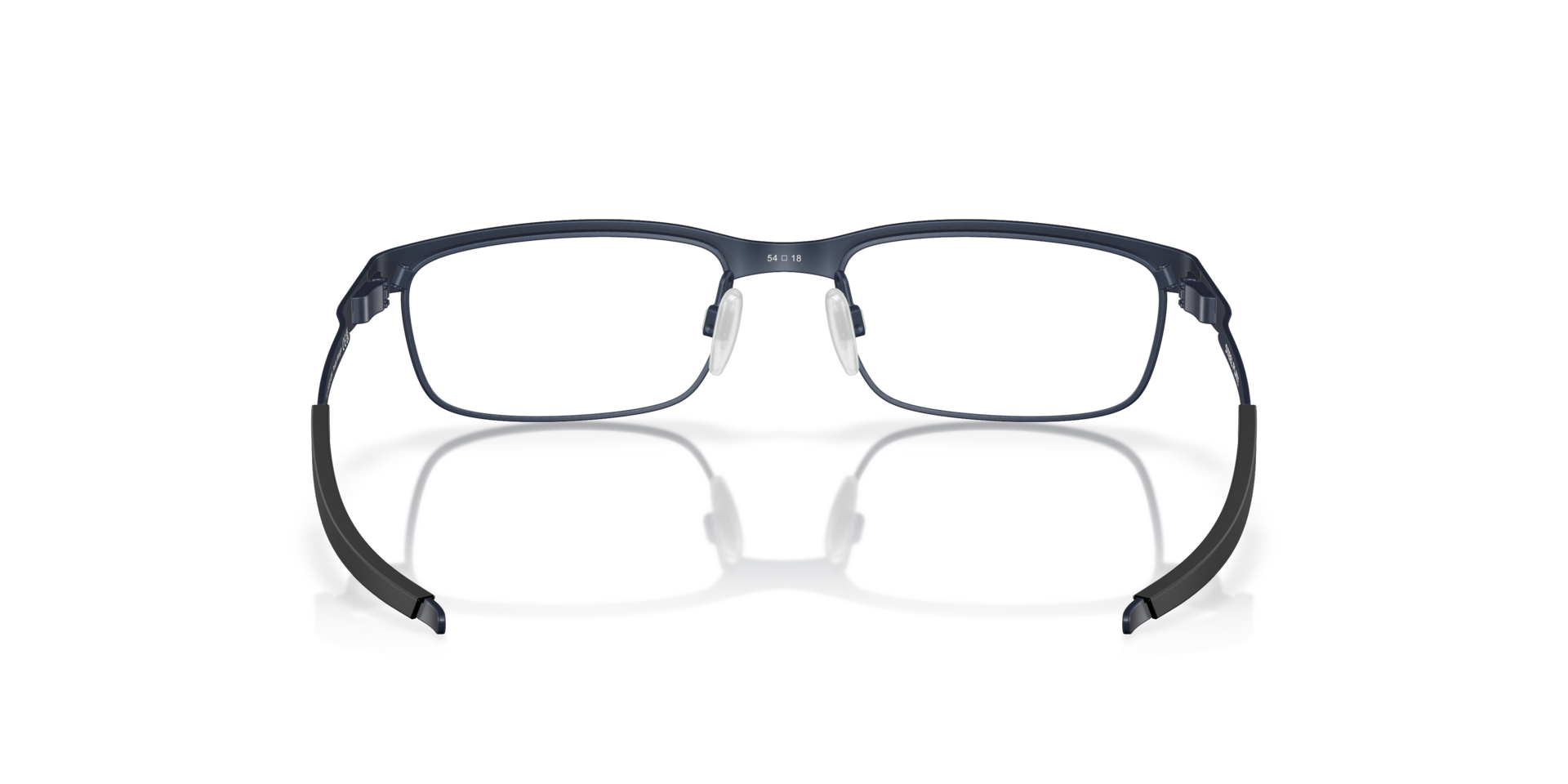Oakley OX3222 Steel Plate Rectangle Eyeglasses - Powder Midnight