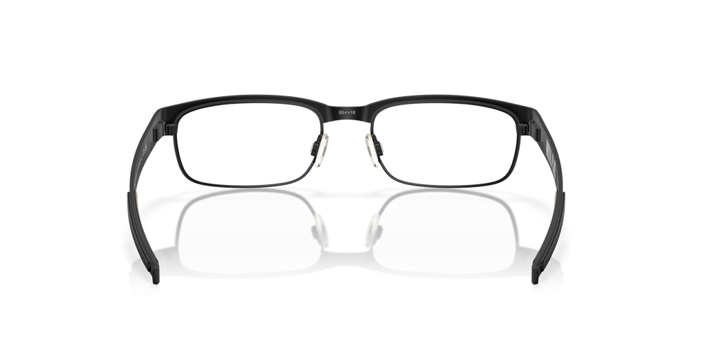 Oakley OX5038 Metal Plate Rectangle Eyeglasses - Matte Black