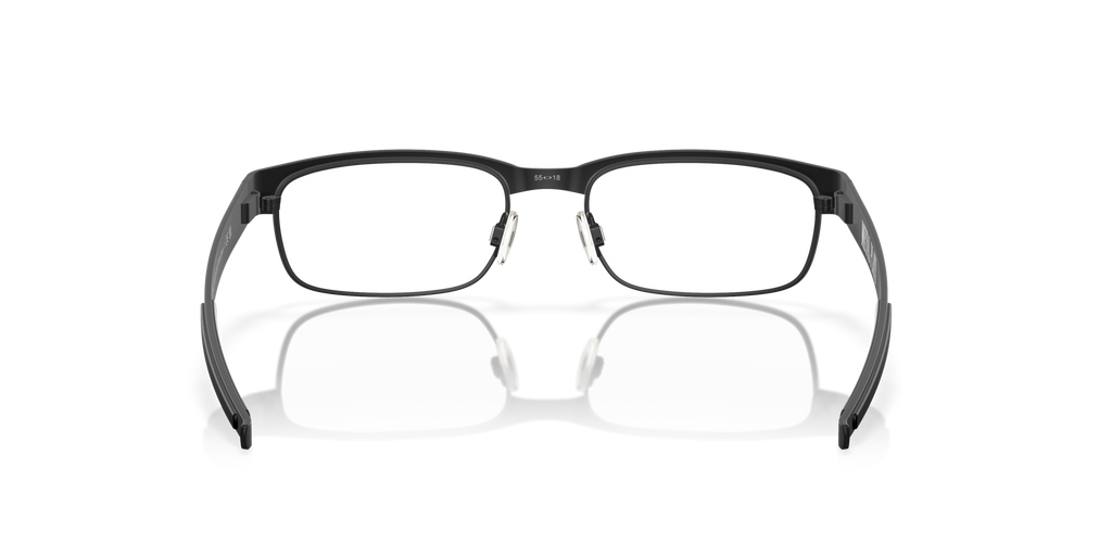 Oakley OX5038 Metal Plate Rectangle Eyeglasses - Matte Black