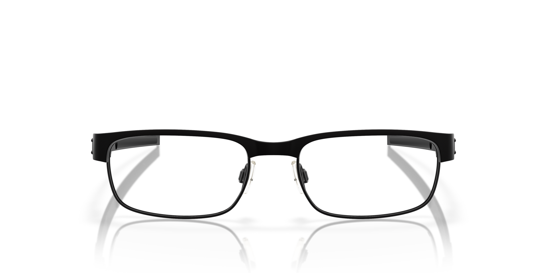 Oakley OX5038 Metal Plate Rectangle Eyeglasses - Matte Black