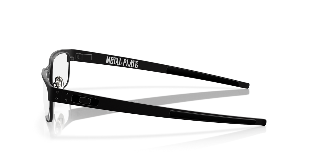 Oakley OX5038 Metal Plate Rectangle Eyeglasses - Matte Black