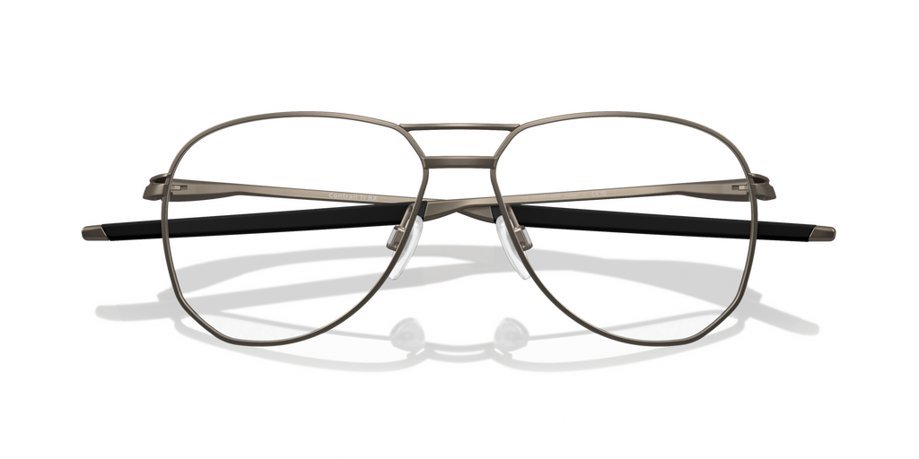 Oakley OX5077 Contrail TI Round Eyeglasses - Pewter