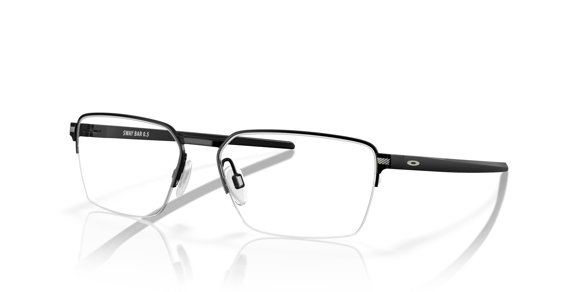 Oakley OX5080 Sway Bar 0.5 Rectangle Eyeglasses - Satin Black