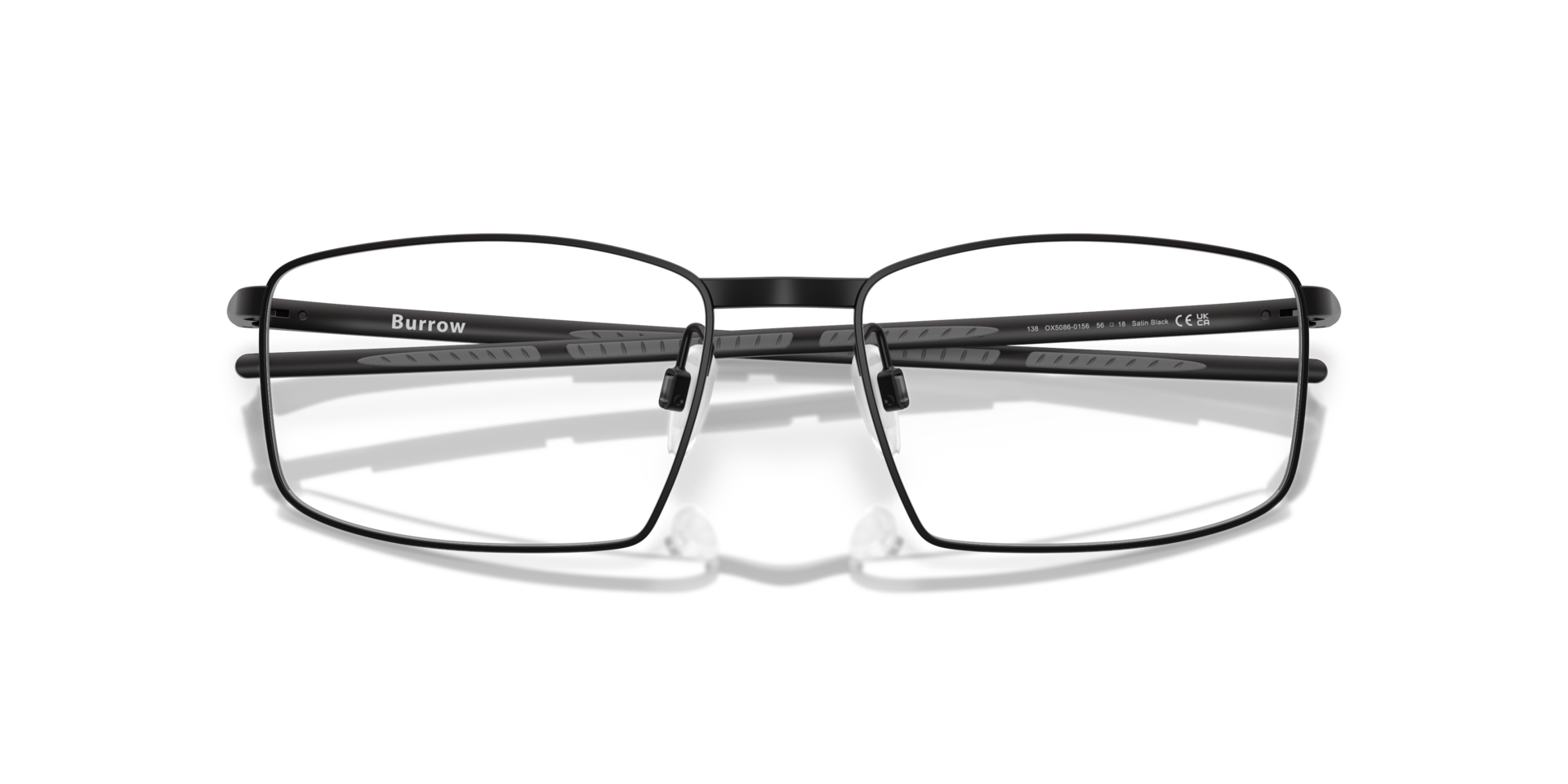 Oakley OX5086 Burrow Square Eyeglasses - Satin Black