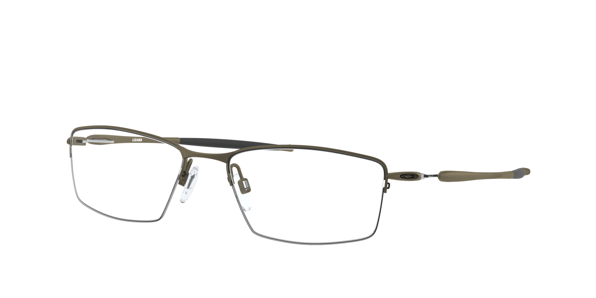 Oakley OX5113 Lizard Rectangle Eyeglasses - Pewter