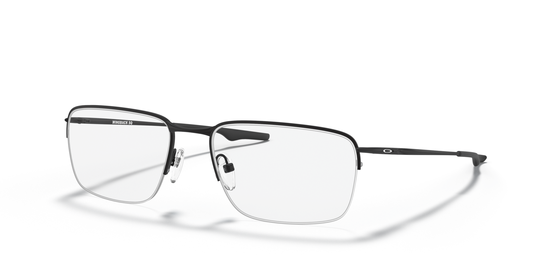 Oakley OX5148 Wingback SQ Square Eyeglasses - Satin Black