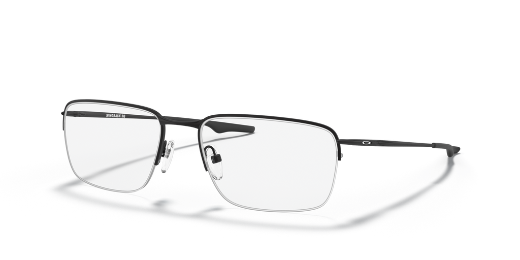Oakley OX5148 Wingback SQ Square Eyeglasses - Satin Black