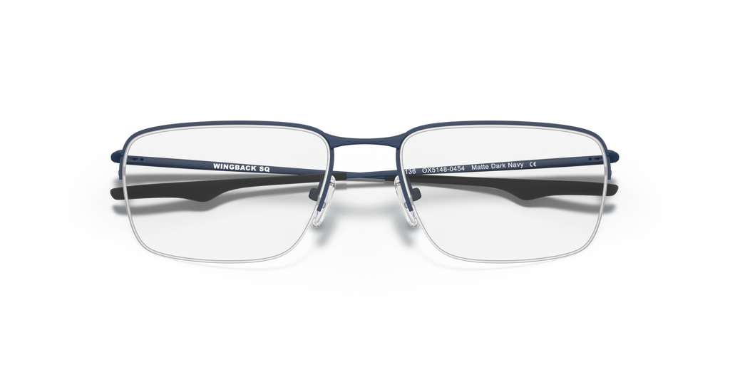 Oakley OX5148 Wingback SQ Square Eyeglasses - Matte Dark Navy