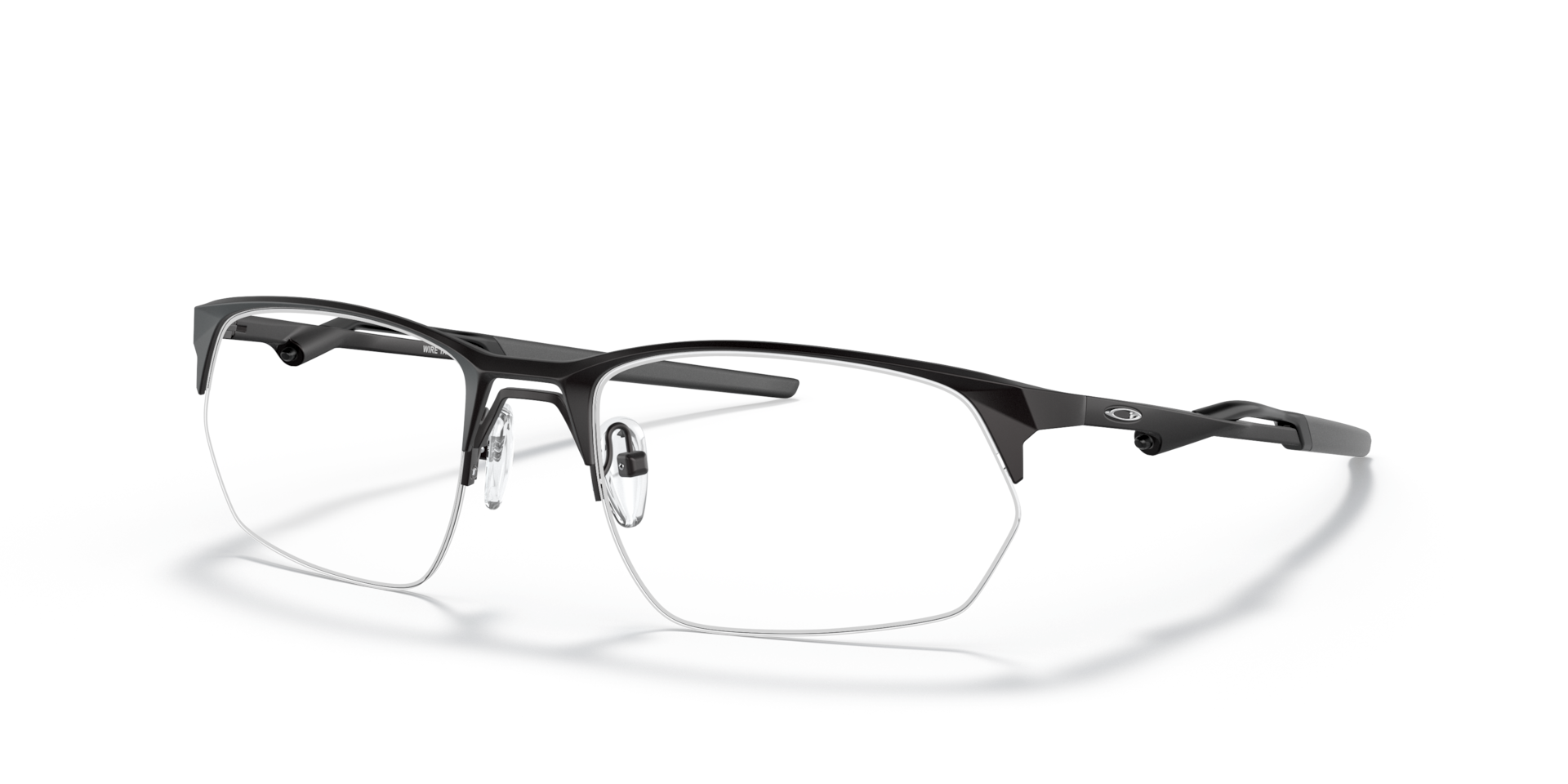 Oakley OX5152 Wire Tap 2.0 Rectangle Eyeglasses - Satin Black