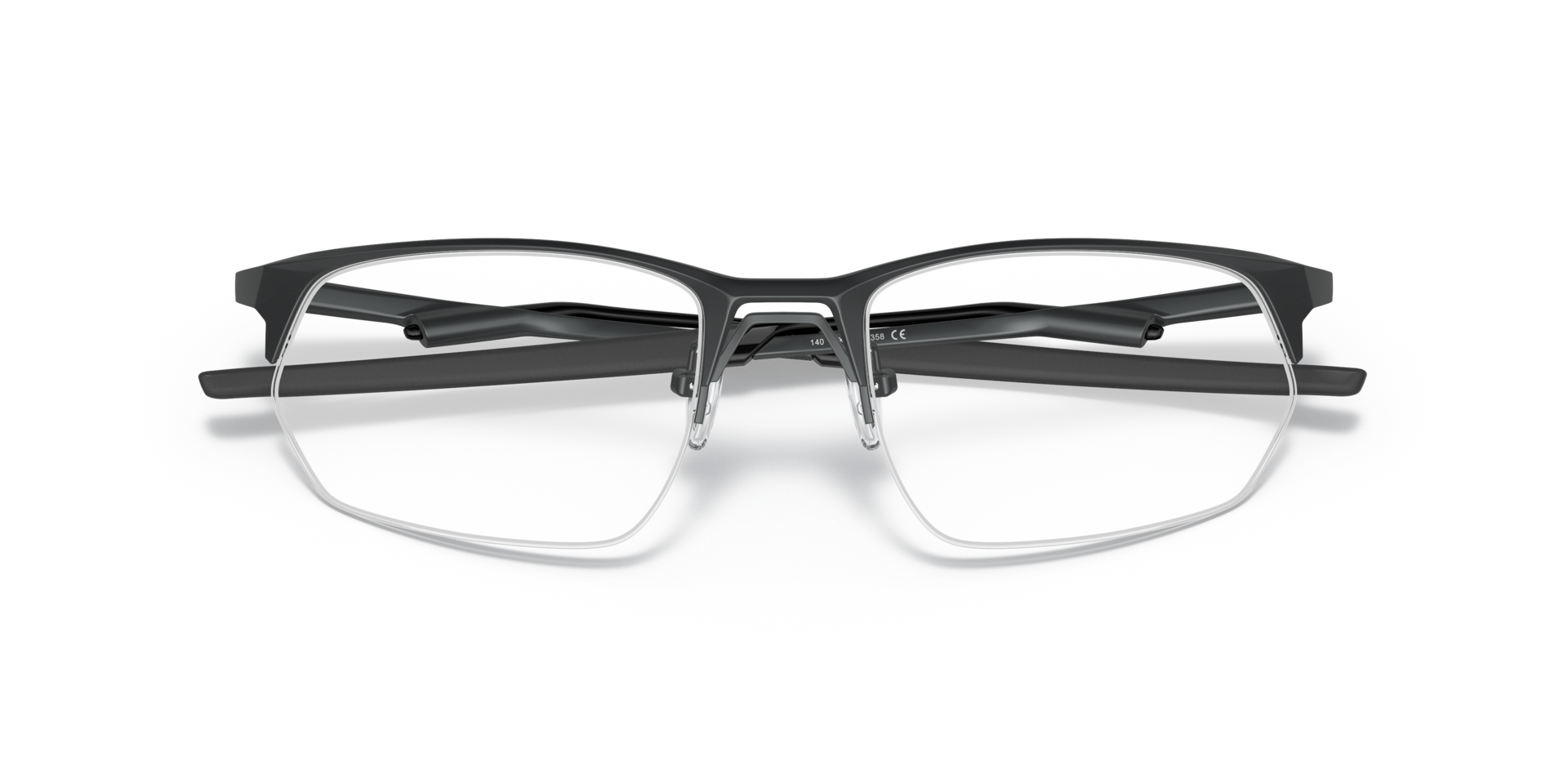 Oakley OX5152 Wire Tap 2.0 Rectangle Eyeglasses - Satin Black