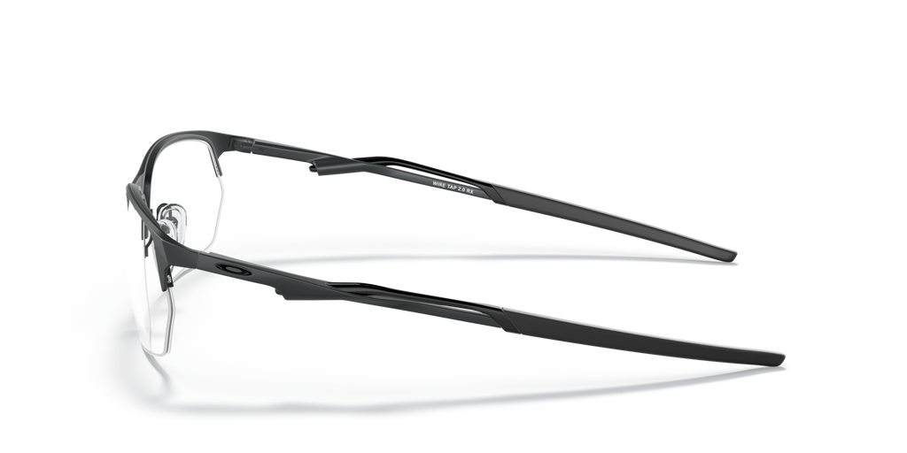 Oakley OX5152 Wire Tap 2.0 Rectangle Eyeglasses - Satin Black