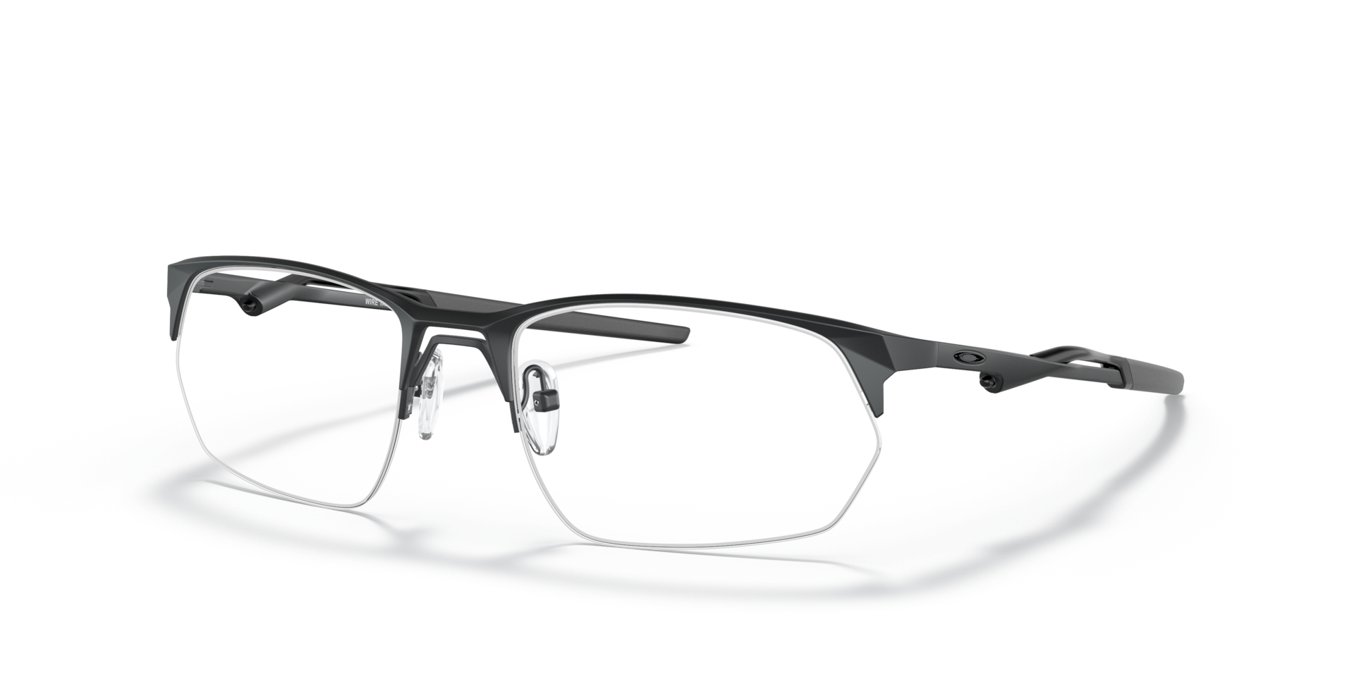 Oakley OX5152 Wire Tap 2.0 Rectangle Eyeglasses - Satin Black