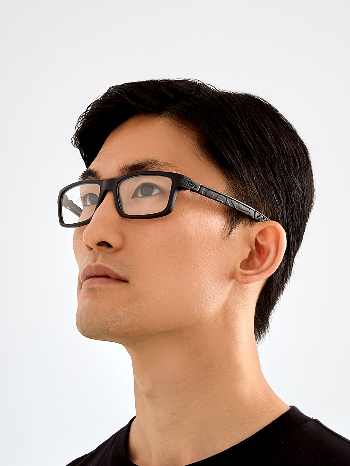 Oakley OX8026 Currency Rectangle Eyeglasses - Satin Black