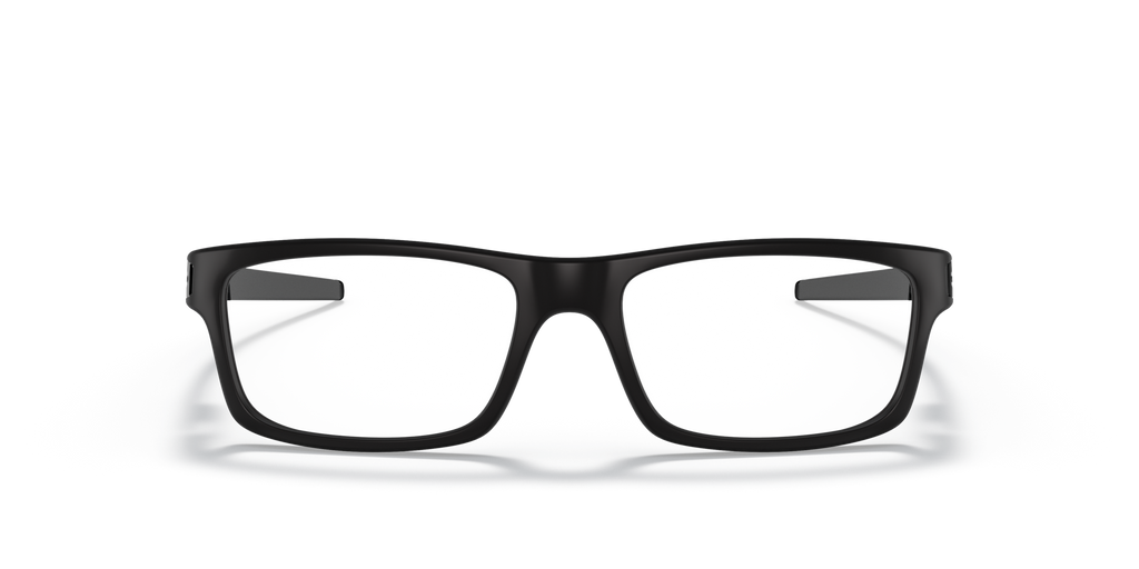 Oakley OX8026 Currency Rectangle Eyeglasses - Polished Clear