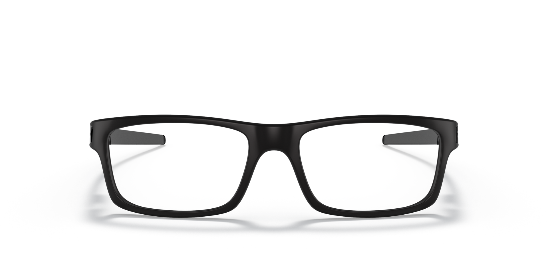 Oakley OX8026 Currency Rectangle Eyeglasses - Polished Clear