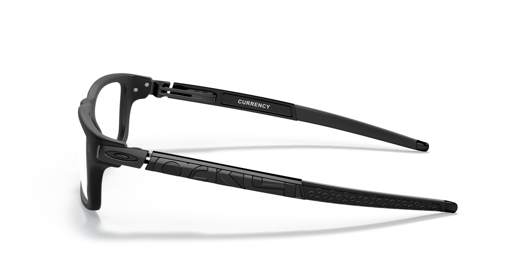 Oakley OX8026 Currency Rectangle Eyeglasses - Satin Black