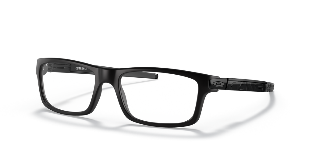 Oakley OX8026 Currency Rectangle Eyeglasses - Satin Black