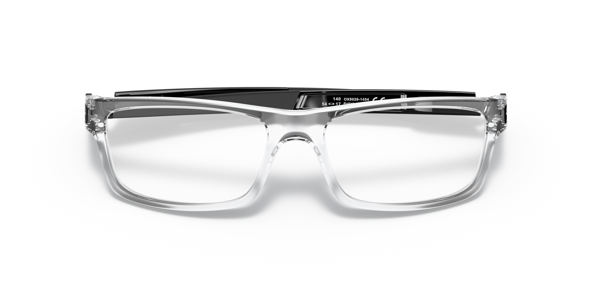 Oakley OX8026 Currency Rectangle Eyeglasses - Satin Black