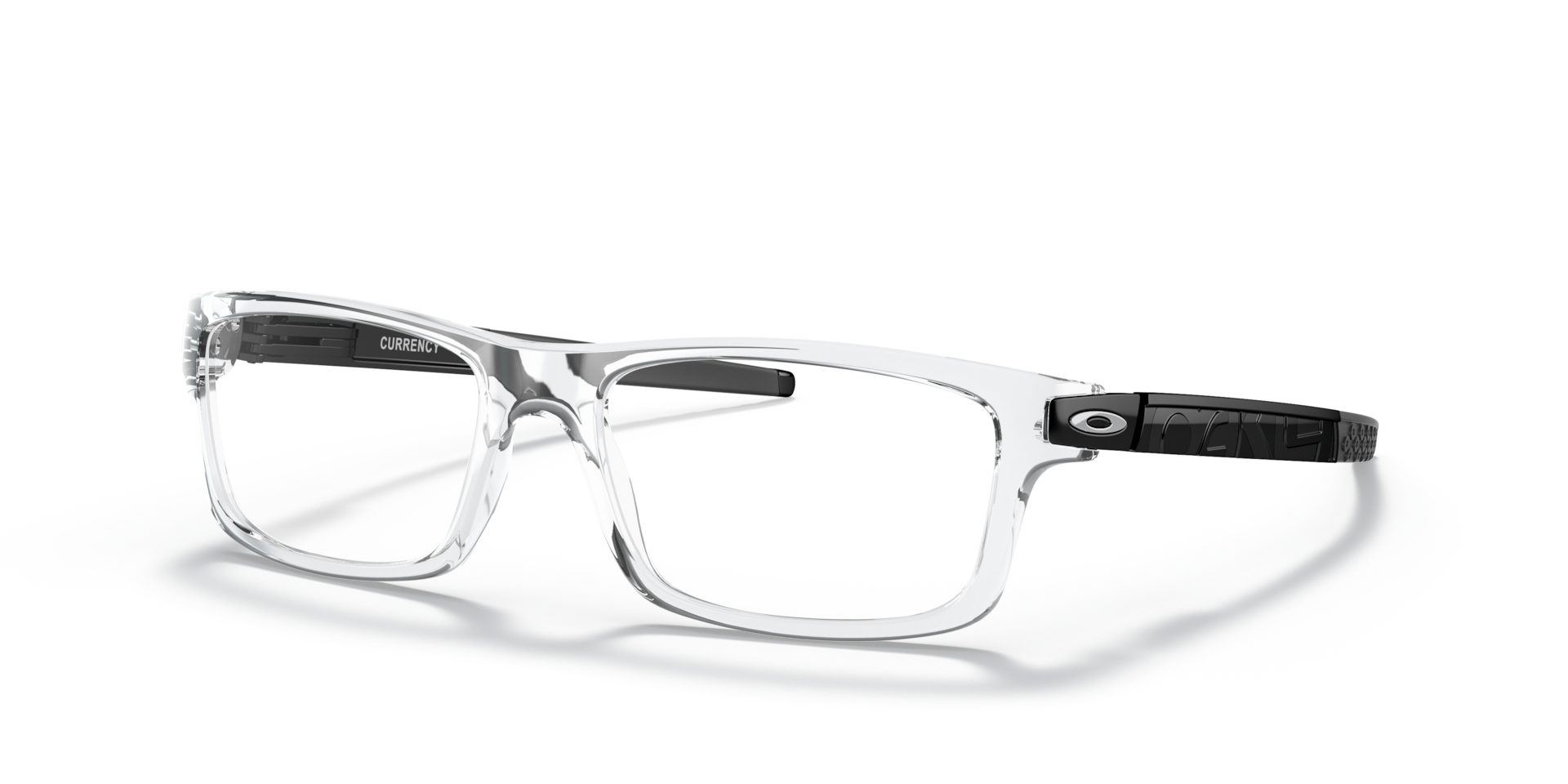 Oakley OX8026 Currency Rectangle Eyeglasses - Satin Black