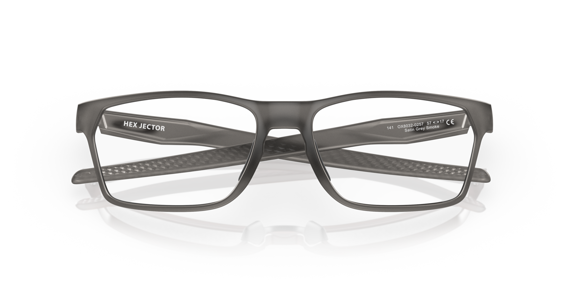 Oakley OX8032 Hex Jector Rectangle Eyeglasses - Black Ink