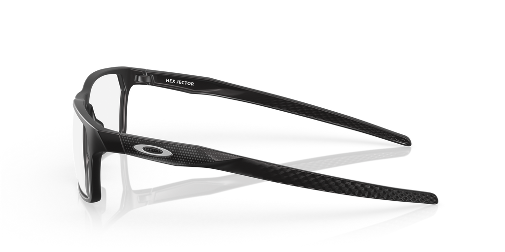 Oakley OX8032 Hex Jector High Resolution Collection Rectangle Eyeglasses - Satin Black