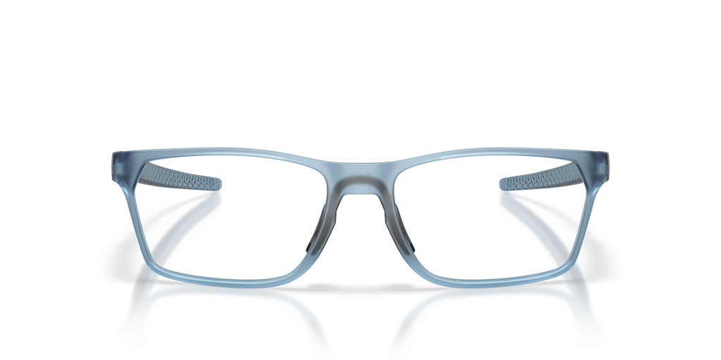Oakley OX8032 Hex Jector Polaris Collection Rectangle Eyeglasses - Matte Transparent Abyss