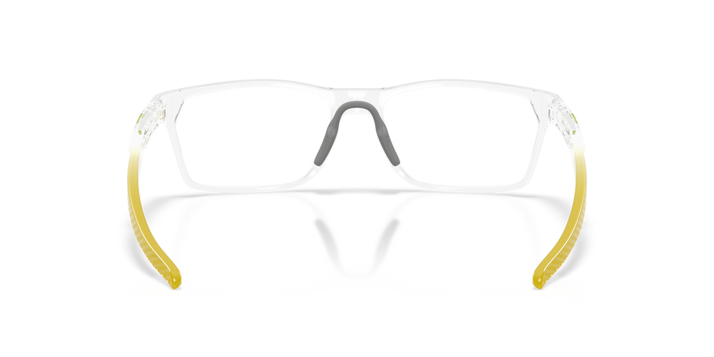 Oakley OX8032 Hex Jector Limitless Collection Rectangle Eyeglasses - Polished Clear