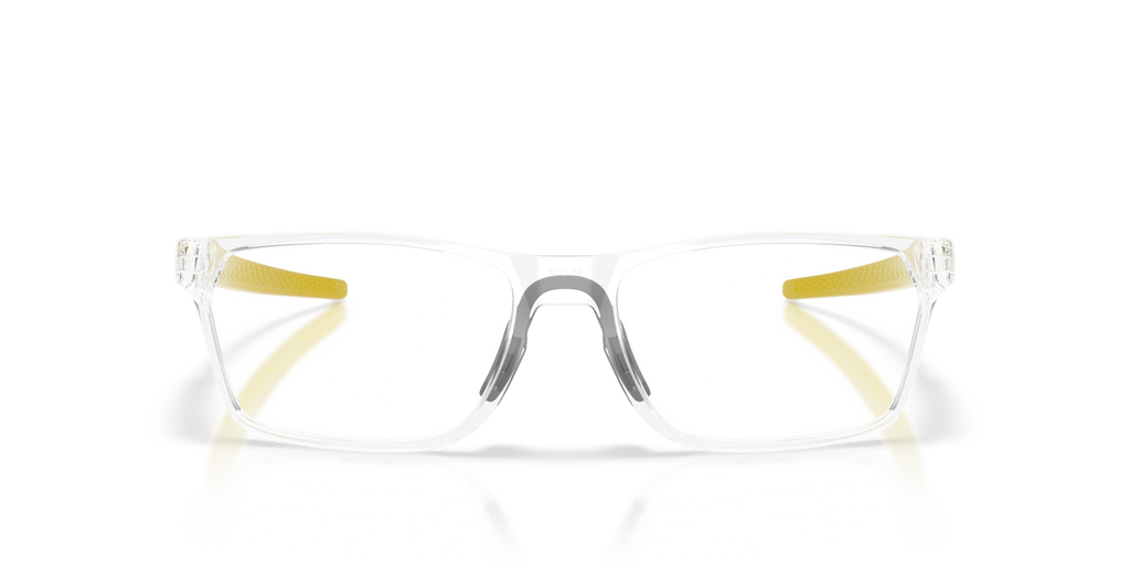 Oakley OX8032 Hex Jector Limitless Collection Rectangle Eyeglasses - Polished Clear