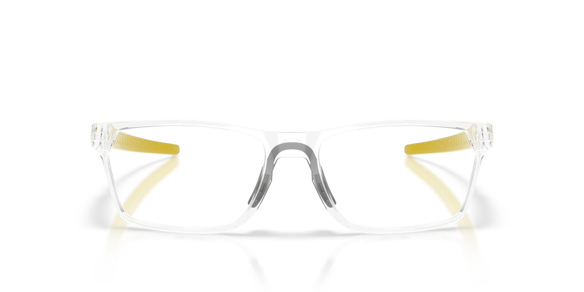 Oakley OX8032 Hex Jector Limitless Collection Rectangle Eyeglasses - Polished Clear