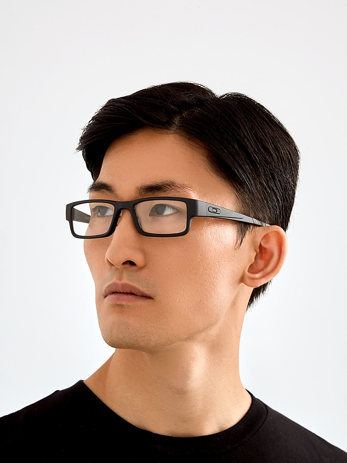 Oakley OX8046 Airdrop Rectangle Eyeglasses - Grey Shadow