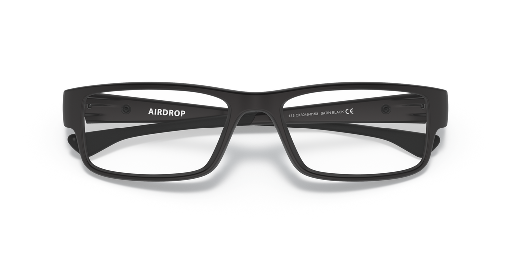 Oakley OX8046 Airdrop Rectangle Eyeglasses - Grey Shadow