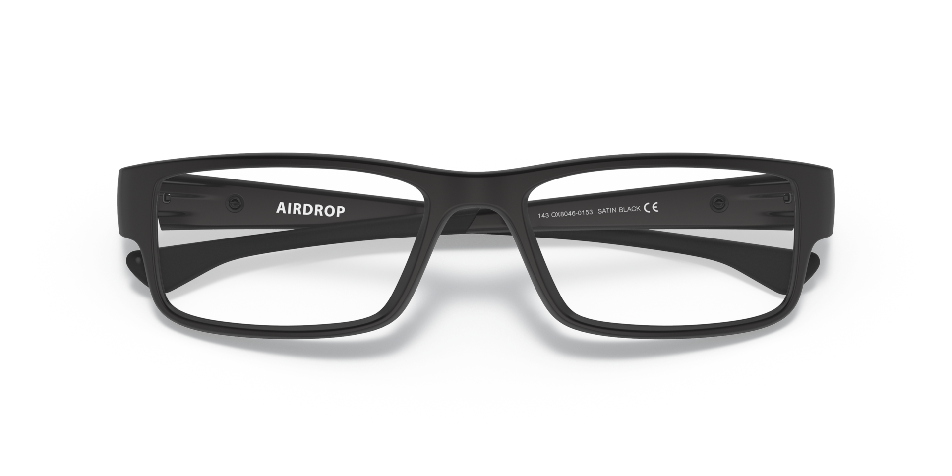Oakley OX8046 Airdrop Rectangle Eyeglasses - Satin Black