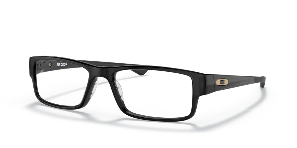 Oakley OX8046 Airdrop Rectangle Eyeglasses - Black Ink