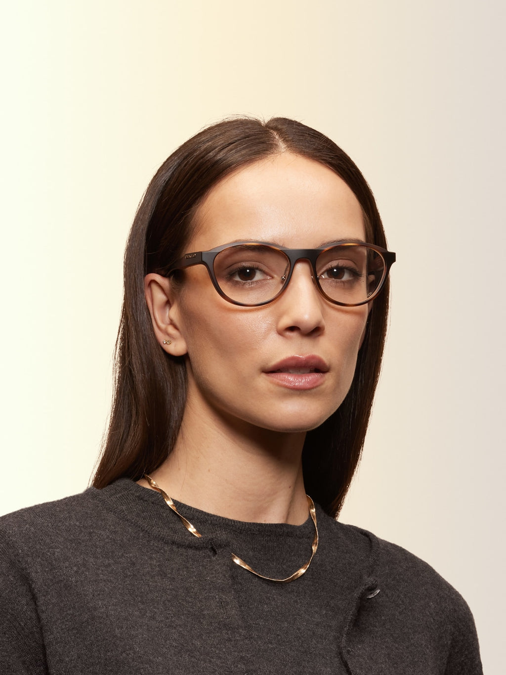 Oakley OX8057 Draw Up Round Eyeglasses - Polished Trans Jade