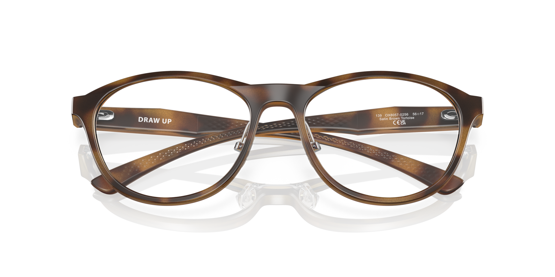 Oakley OX8057 Draw Up Round Eyeglasses - Satin Black