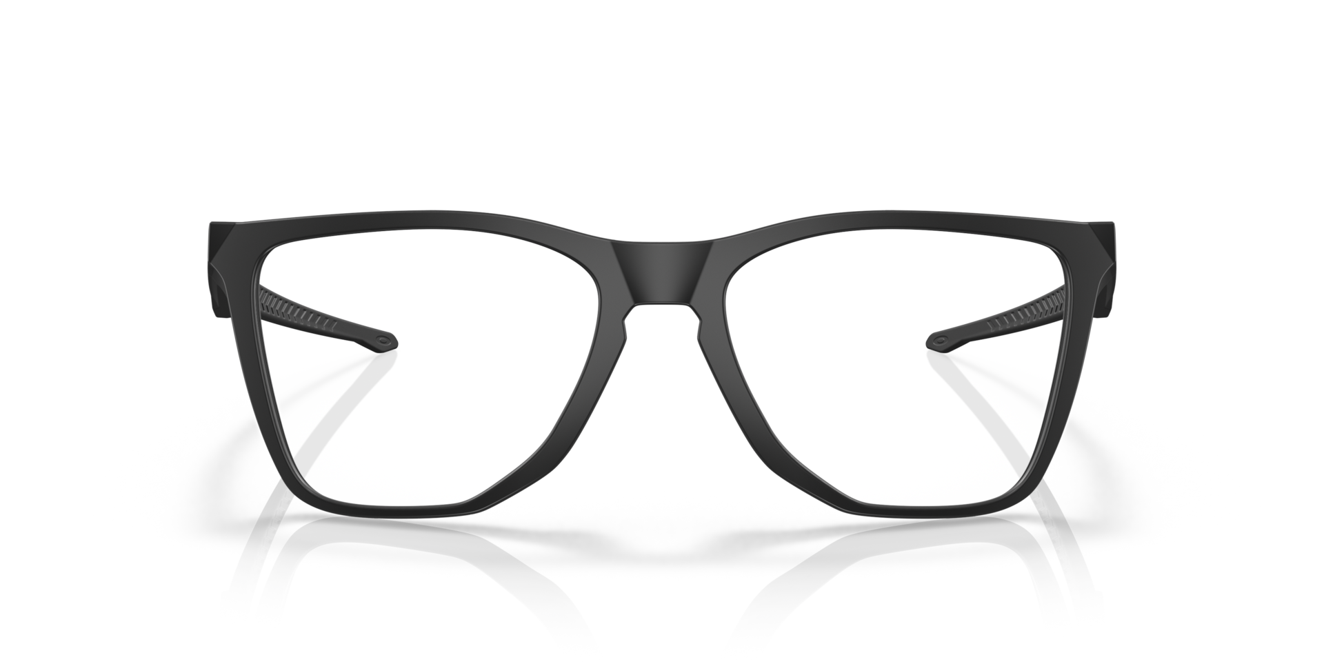 Oakley OX8058 The Cut Square Eyeglasses - Polished Trans Jade