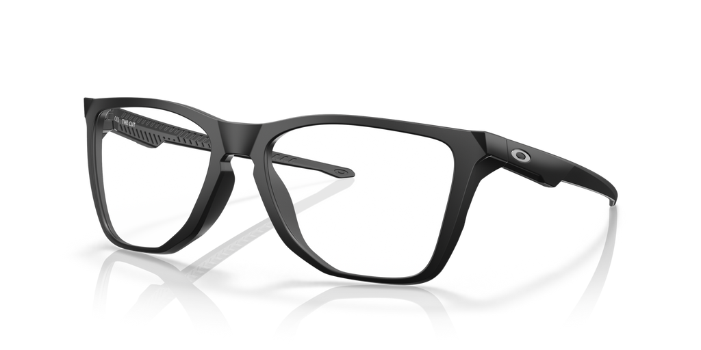 Oakley OX8058 The Cut Square Eyeglasses - Satin Black