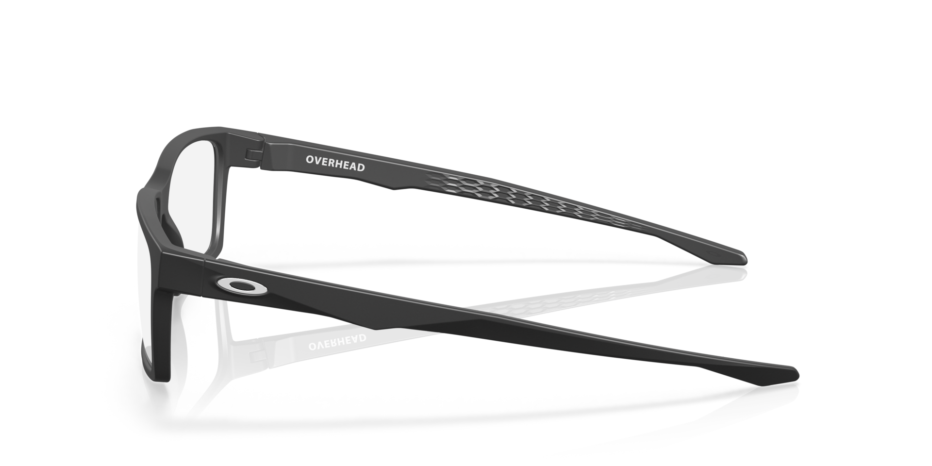 Oakley OX8060 Overhead Rectangle Eyeglasses - Polished Clear