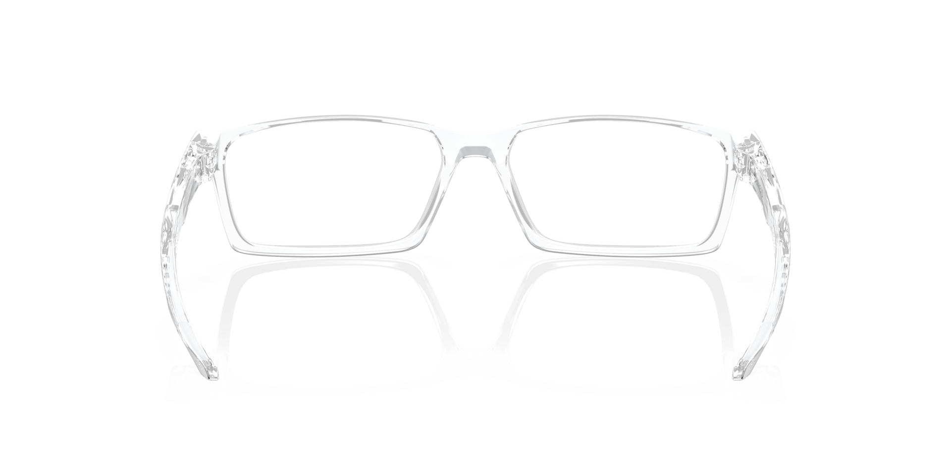 Oakley OX8060 Overhead Rectangle Eyeglasses - Polished Clear