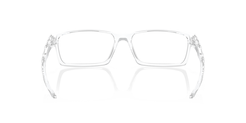 Oakley OX8060 Overhead Rectangle Eyeglasses - Polished Trans Jade