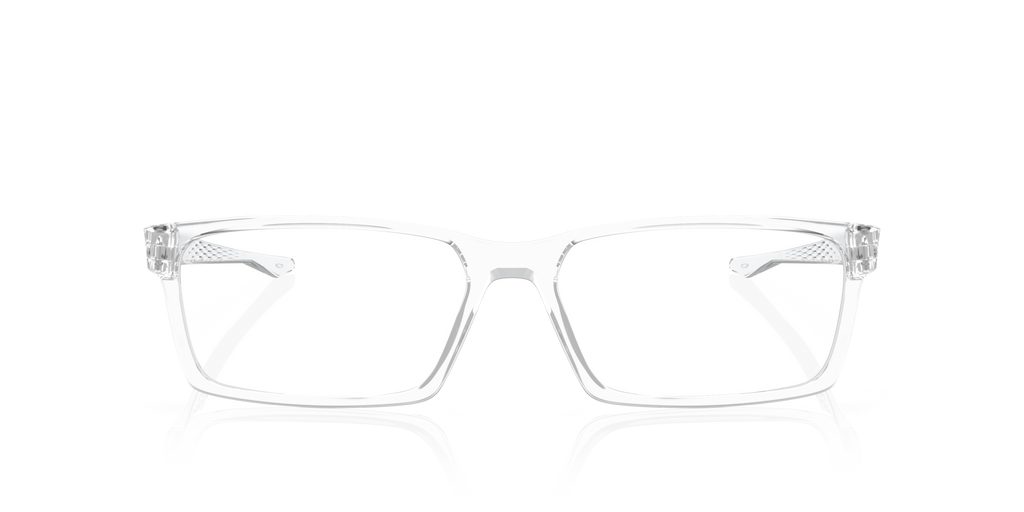 Oakley OX8060 Overhead Rectangle Eyeglasses - Polished Trans Jade