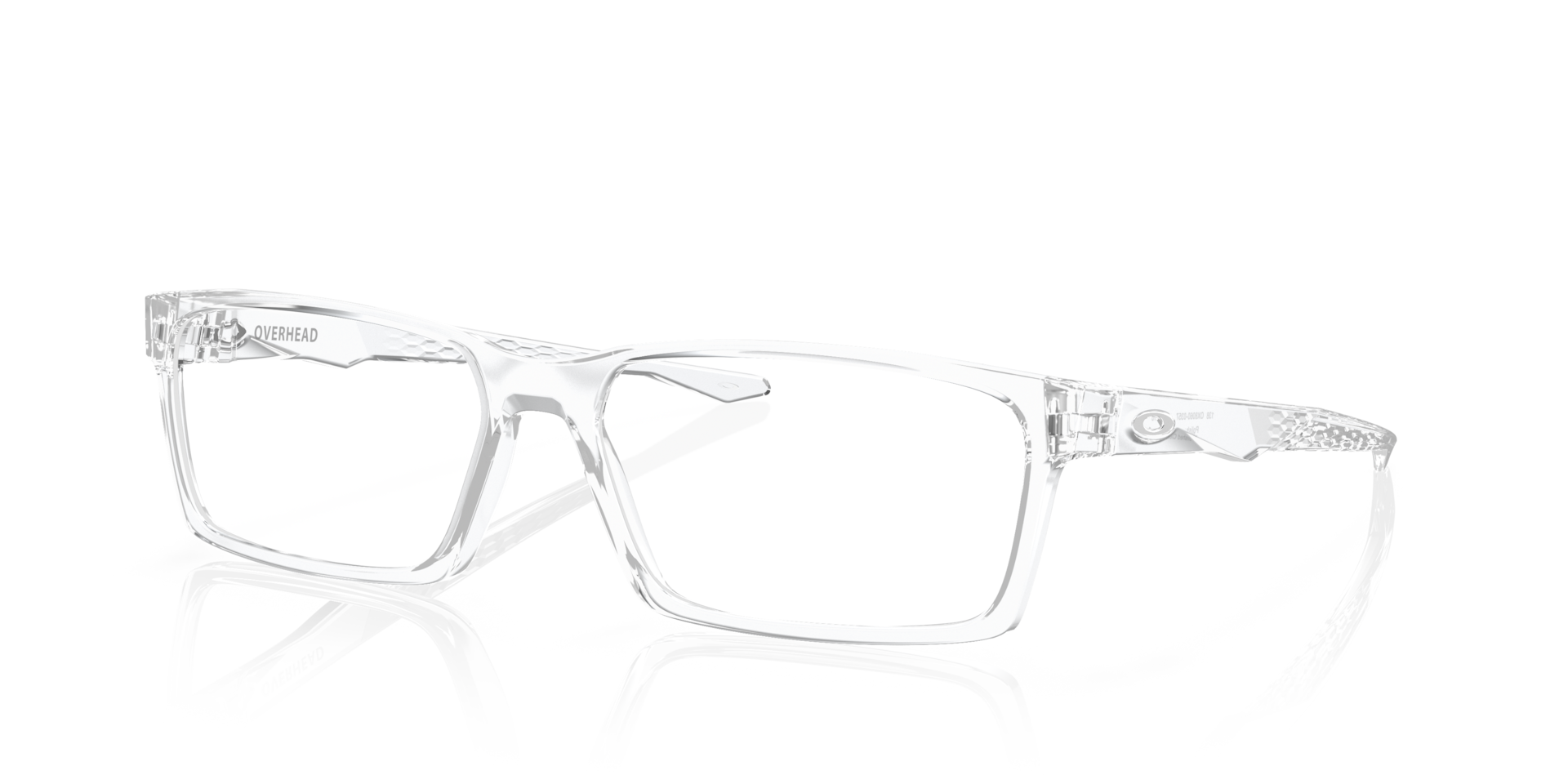 Oakley OX8060 Overhead Rectangle Eyeglasses - Satin Black