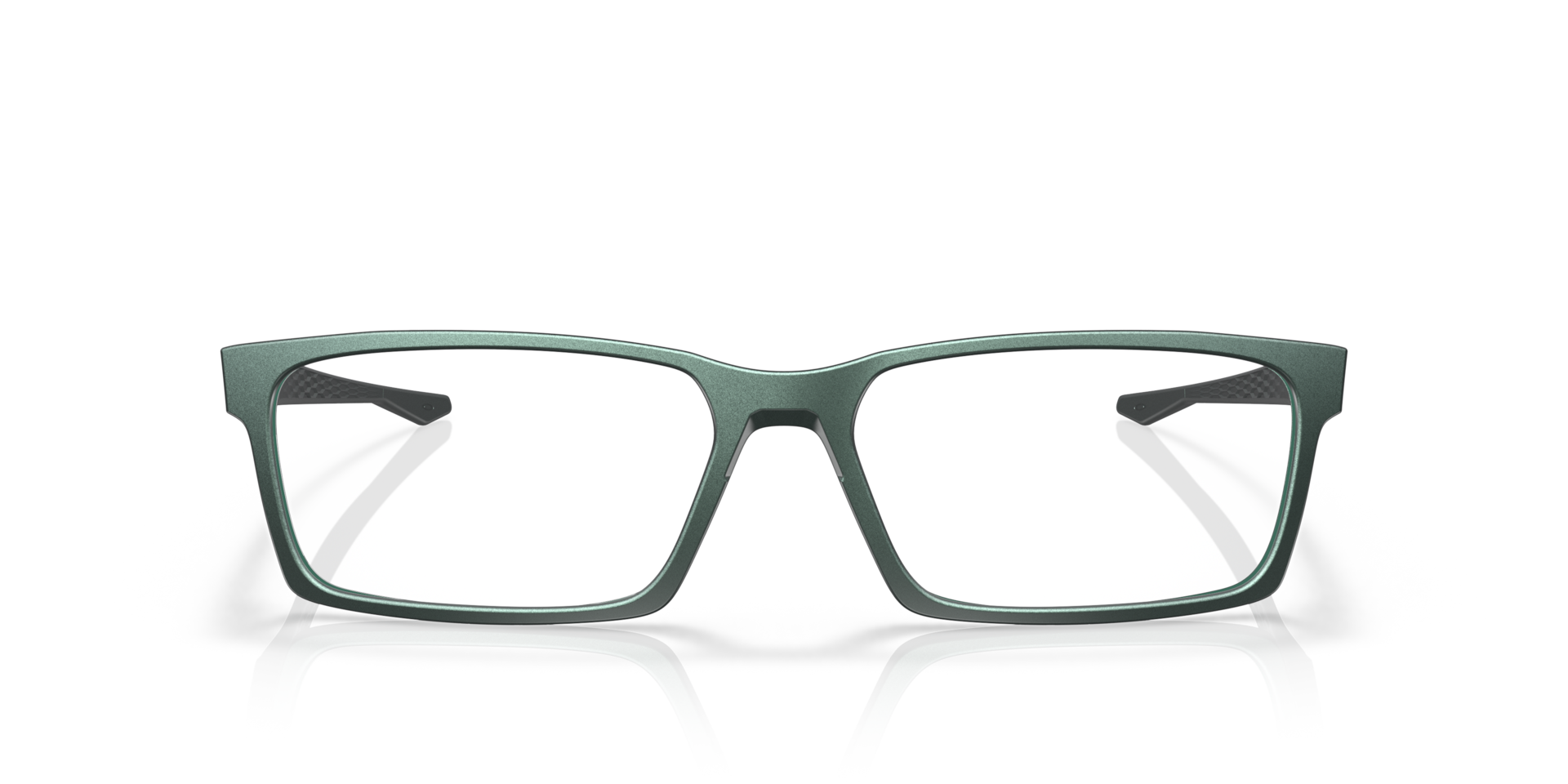 Oakley OX8060 Overhead Rectangle Eyeglasses - Polished Clear