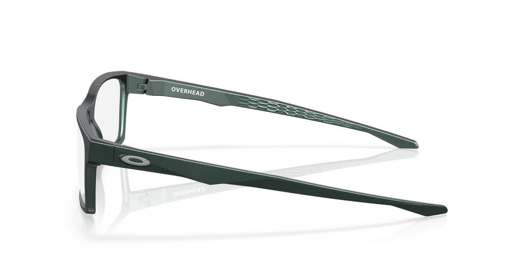 Oakley OX8060 Overhead Rectangle Eyeglasses - Polished Clear