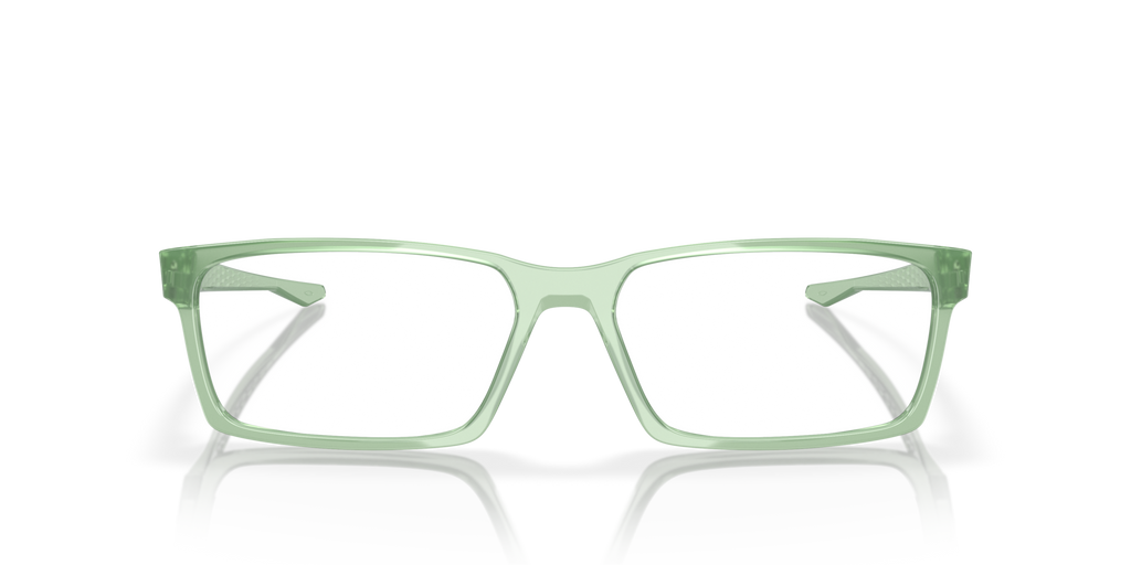 Oakley OX8060 Overhead Rectangle Eyeglasses - Polished Clear