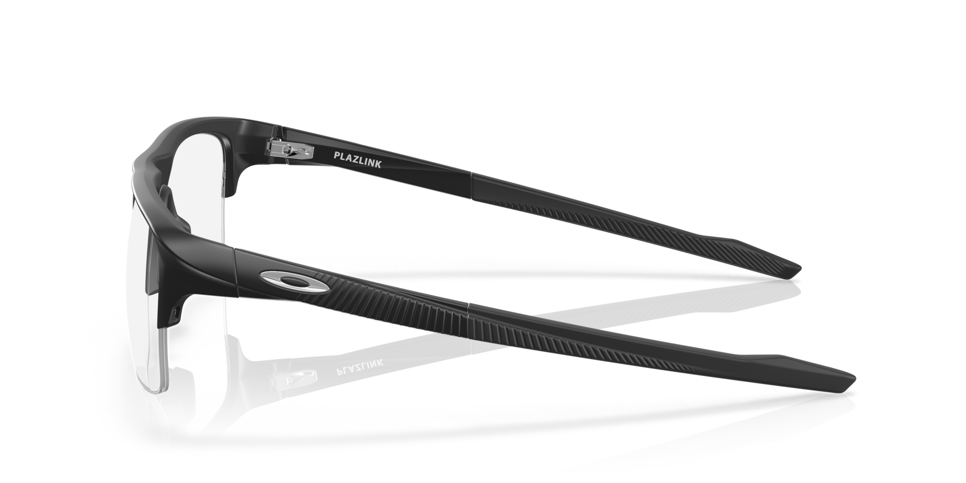 Oakley OX8061 Plazlink Rectangle Eyeglasses - Satin Black