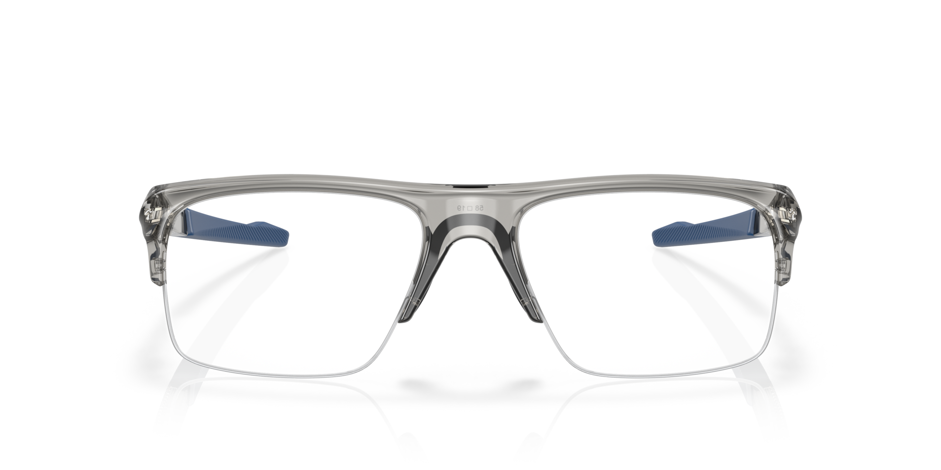 Oakley OX8061 Plazlink Rectangle Eyeglasses - Grey Shadow